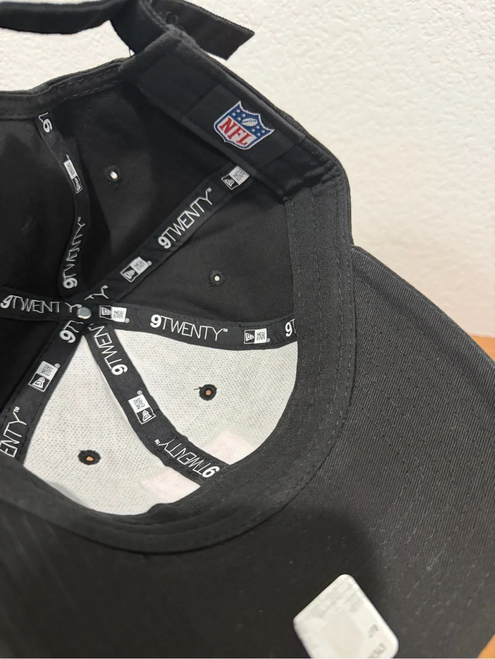 New Era Raiders 9Twenty Cap with Pink Logo